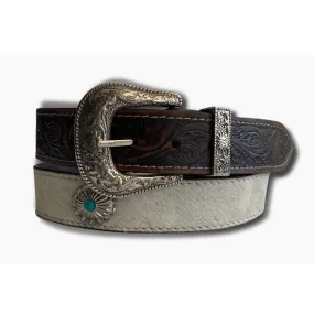 38mm | Hair On Hide | Western Concho Belt