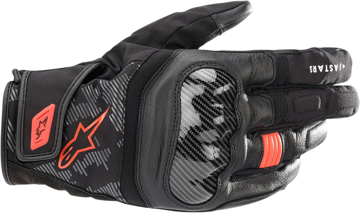 ALPINESTARS SMX-Z Gloves - Black/Red - Large 3527421-1030-L