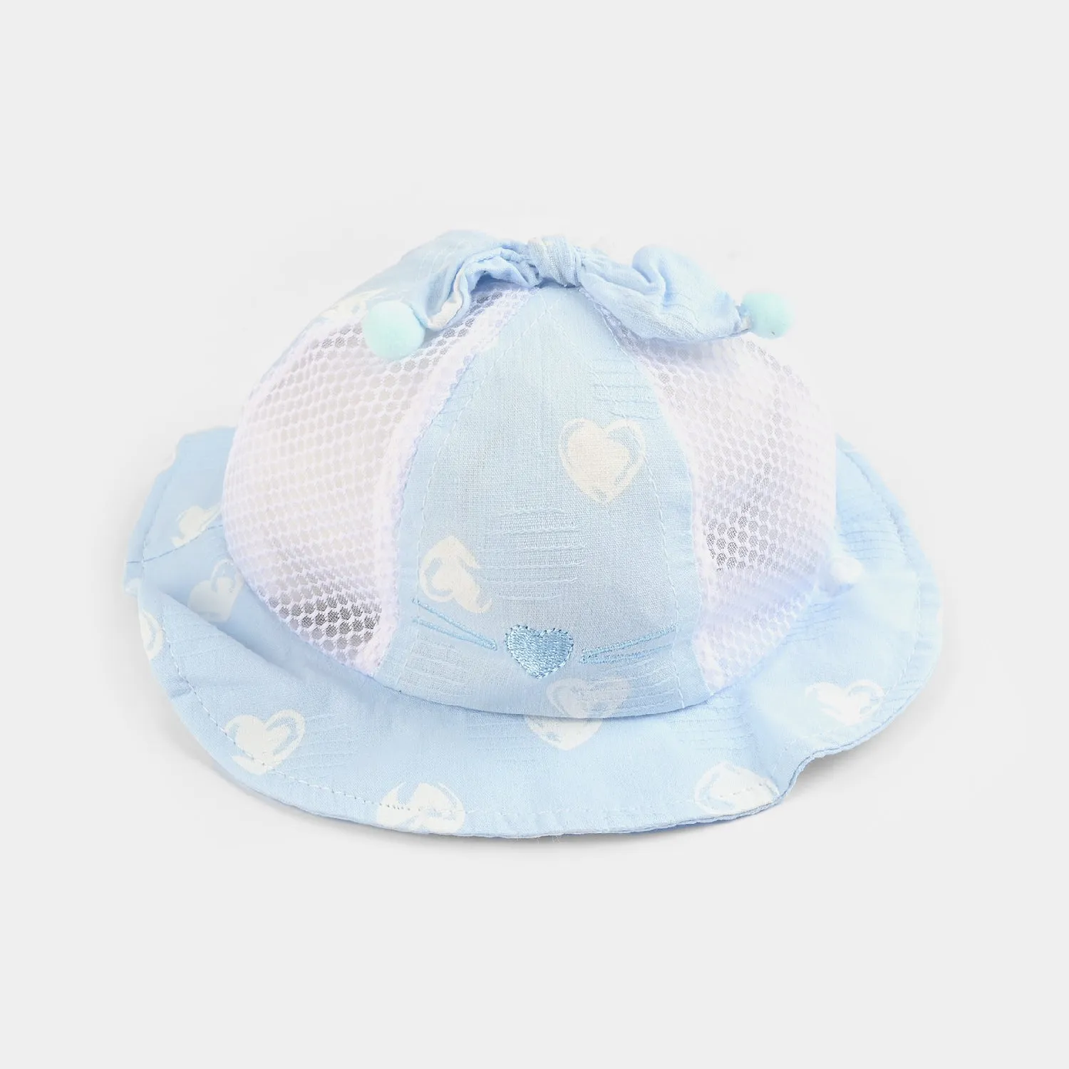 Baby Round Cap/Hat | 12M  | Blue