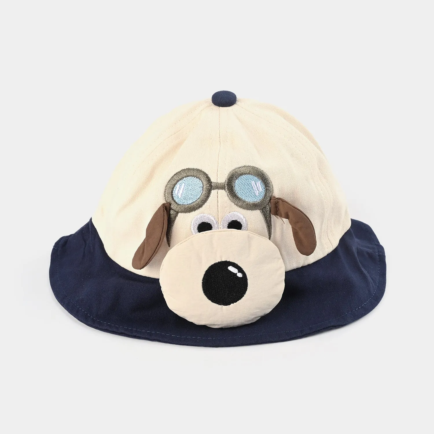 Baby Round Cap/Hat | 12M  | Navy Blue