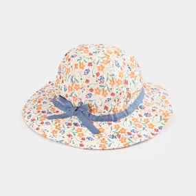 Baby Round Cap/Hat | 9M  |ORANGE