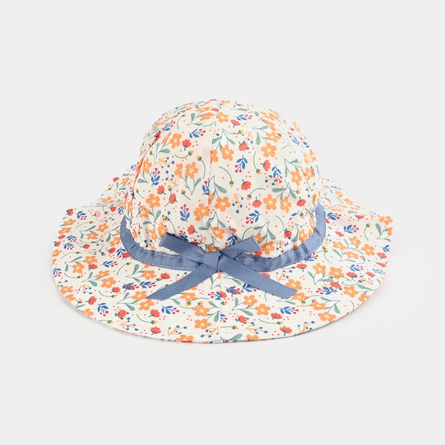 Baby Round Cap/Hat | 9M  |ORANGE