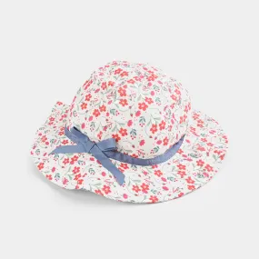 Baby Round Cap/Hat | 9M  | Red