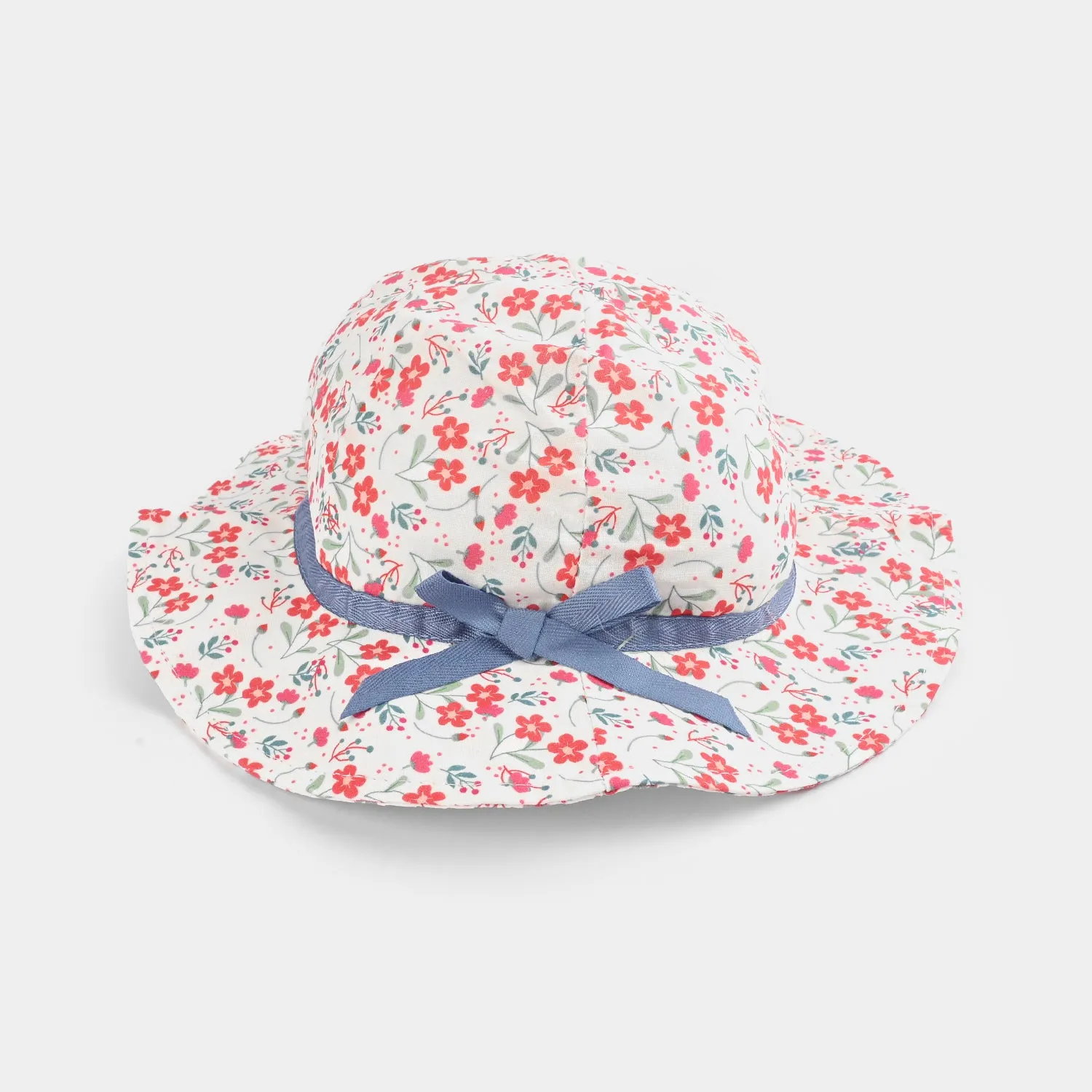 Baby Round Cap/Hat | 9M  | Red