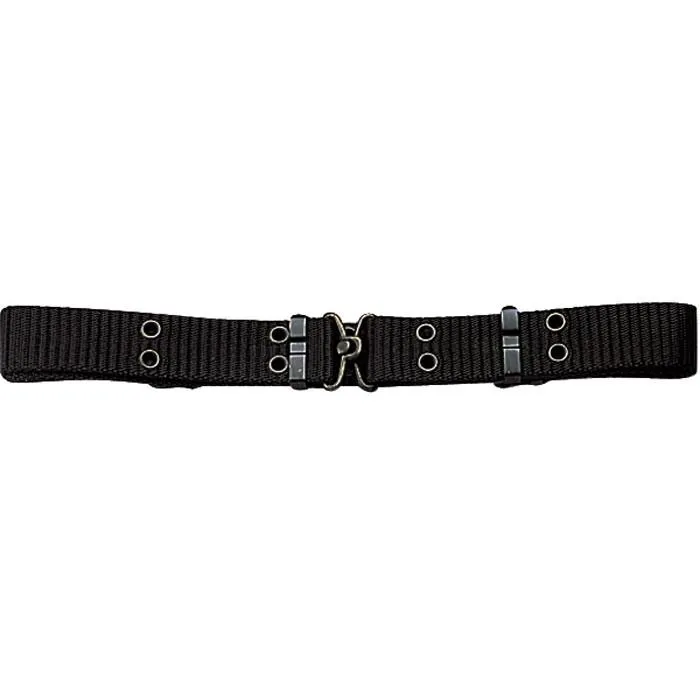 Black - Military Mini Pistol Belt 50 in.