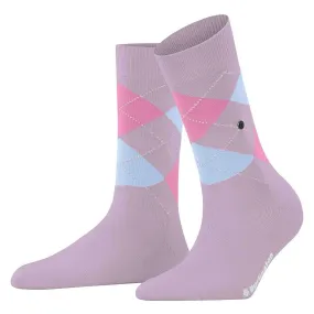 Burlington Covent Garden Socks - Dark Quartz Purple