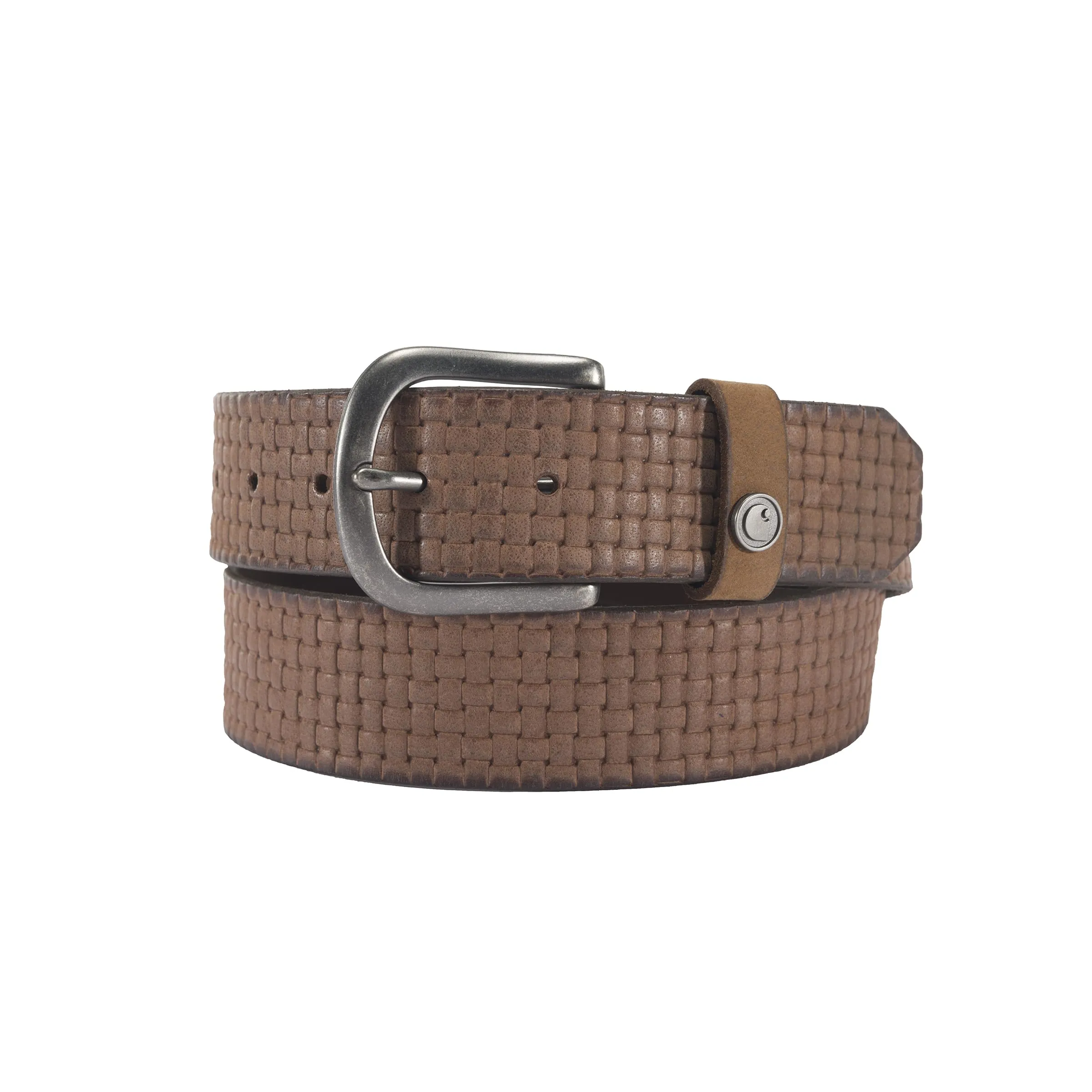 Carhartt A0005778 Men's Casual Saddle Leather Belt Available In Multiple Styles Colors & Sizes