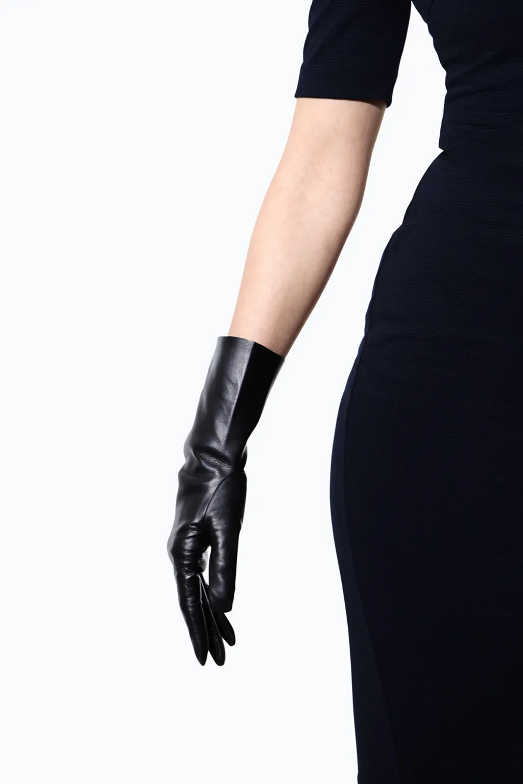 Classic glacé leather gloves