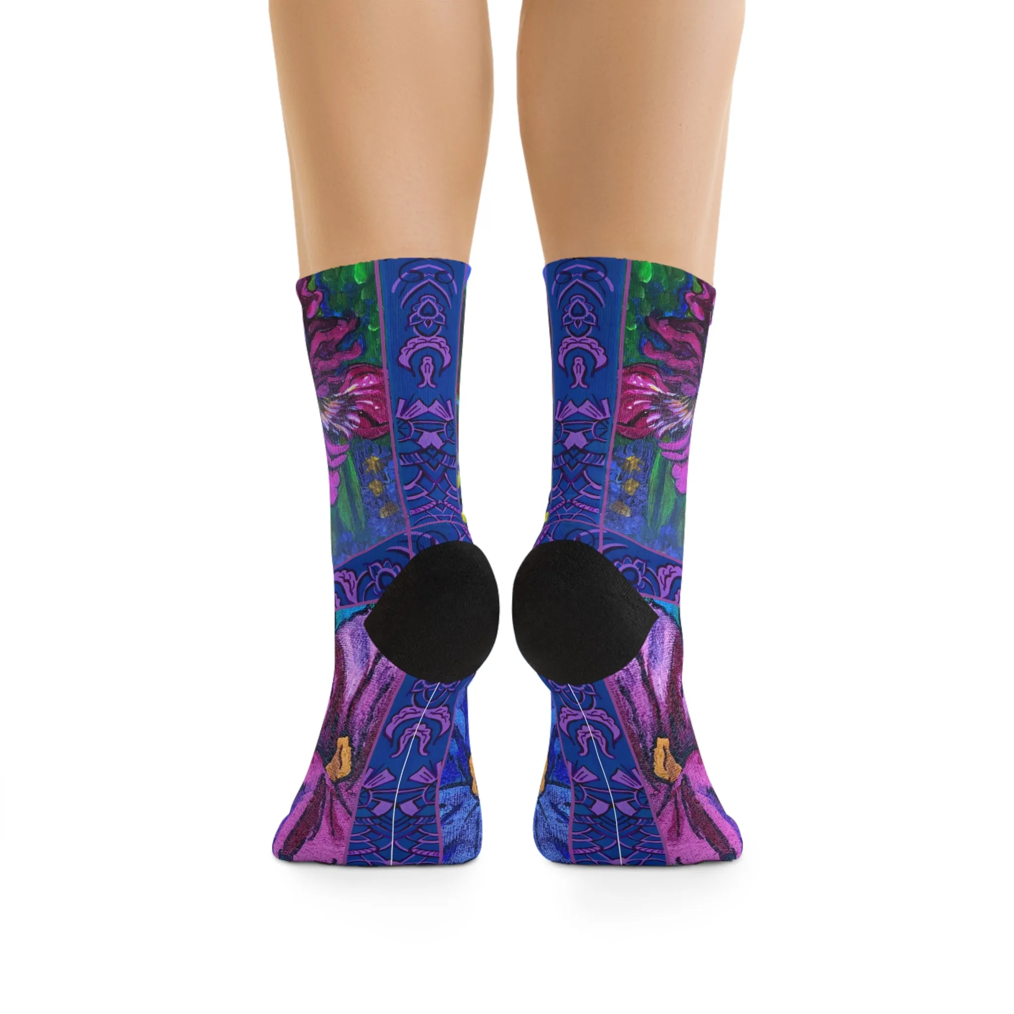 Crew Socks "The Garden"