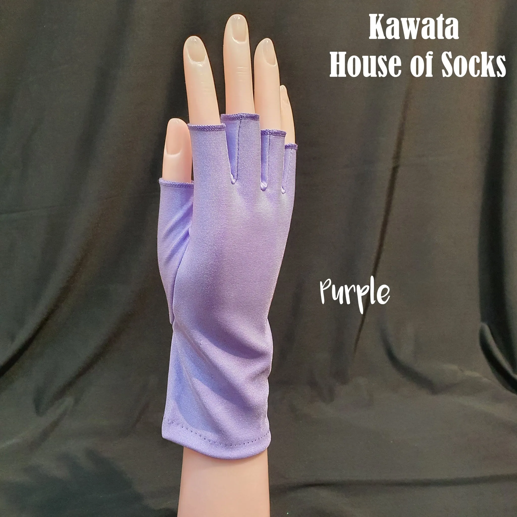 Fingerless Satin Glove