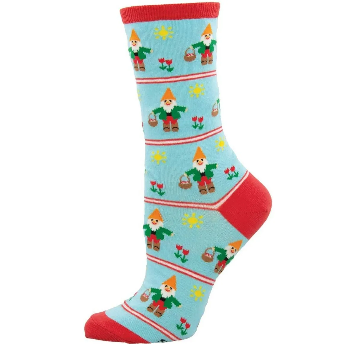 Garden Gnomes Women's Crew Socks