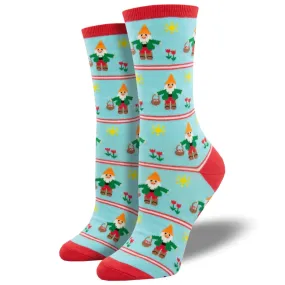 Garden Gnomes Women's Crew Socks