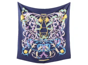 Hermès Le Mors à la Conétable Silk Scarf 90cm