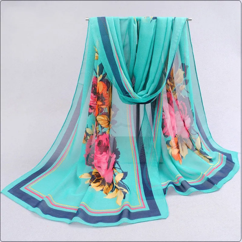 Hot Women Maxi Plain HijabScarf Shawlmuslim scarf Female Solid Scarves Design Accessories