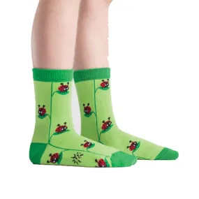 Ladybug Junior Crew Socks