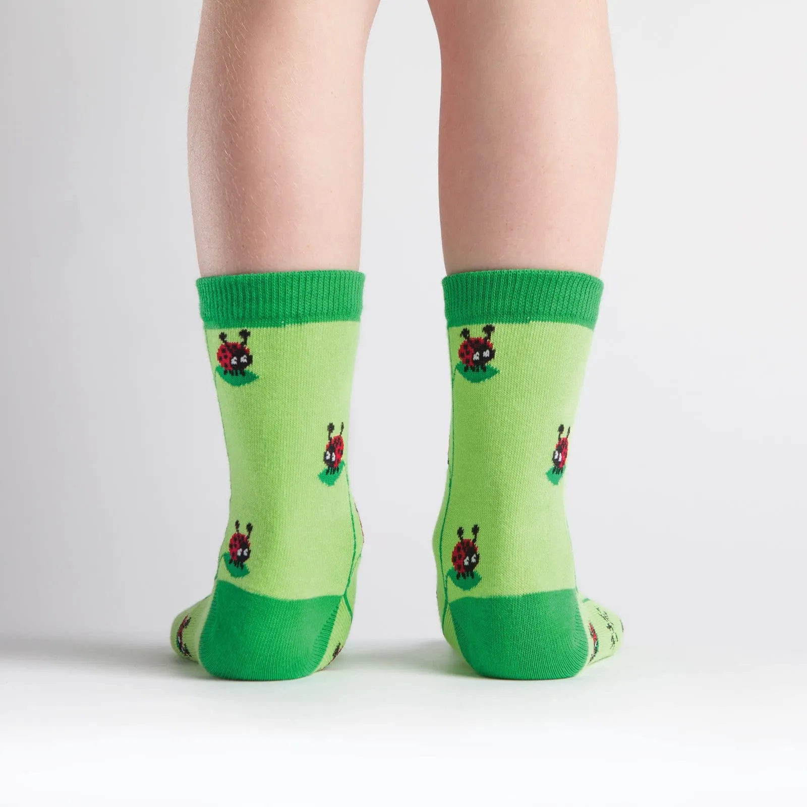 Ladybug Junior Crew Socks