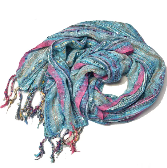 Loose Weave Sparkle Scarves