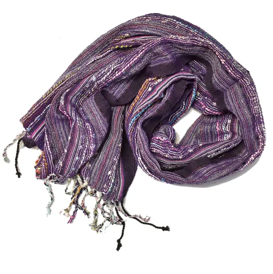 Loose Weave Sparkle Scarves