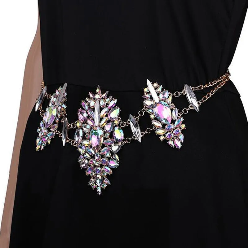 Mad Love Metal Rhinestone Belts