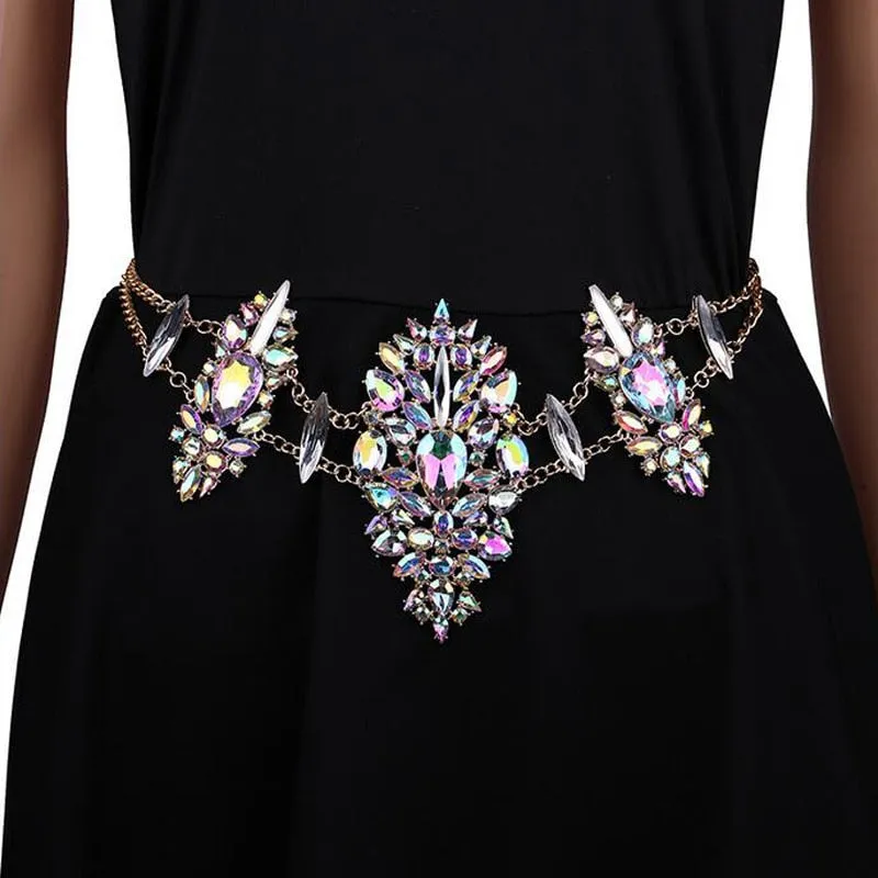 Mad Love Metal Rhinestone Belts