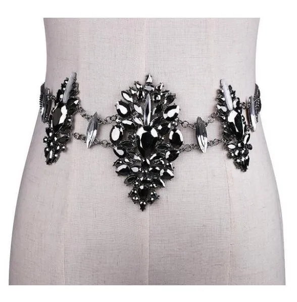 Mad Love Metal Rhinestone Belts