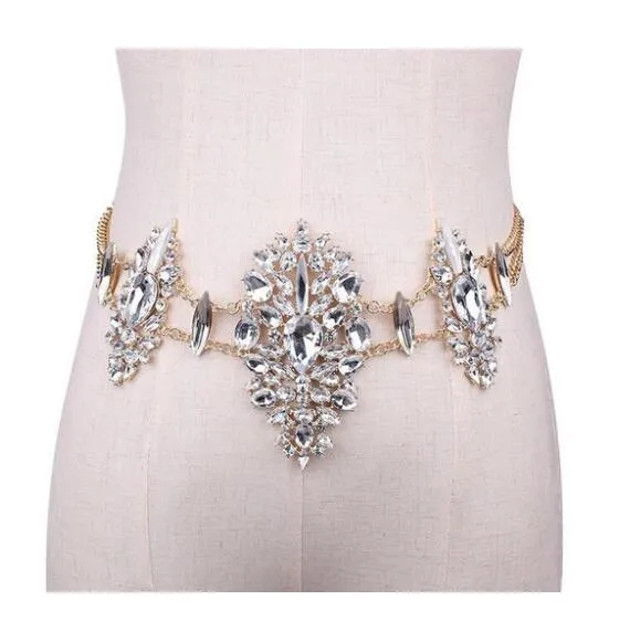 Mad Love Metal Rhinestone Belts