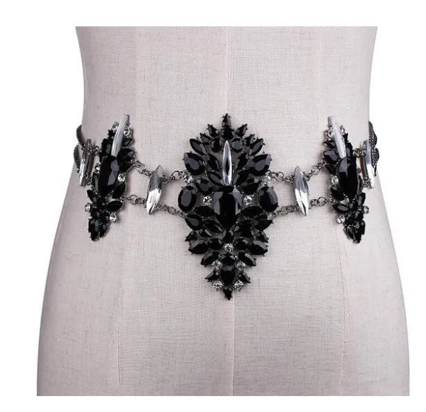 Mad Love Metal Rhinestone Belts