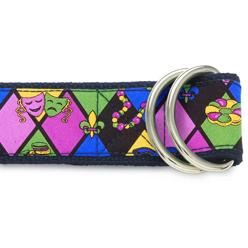 Mardi Gras - D-Ring Belts