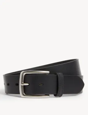 Marks & Spencer Leather Casual Belt, Black