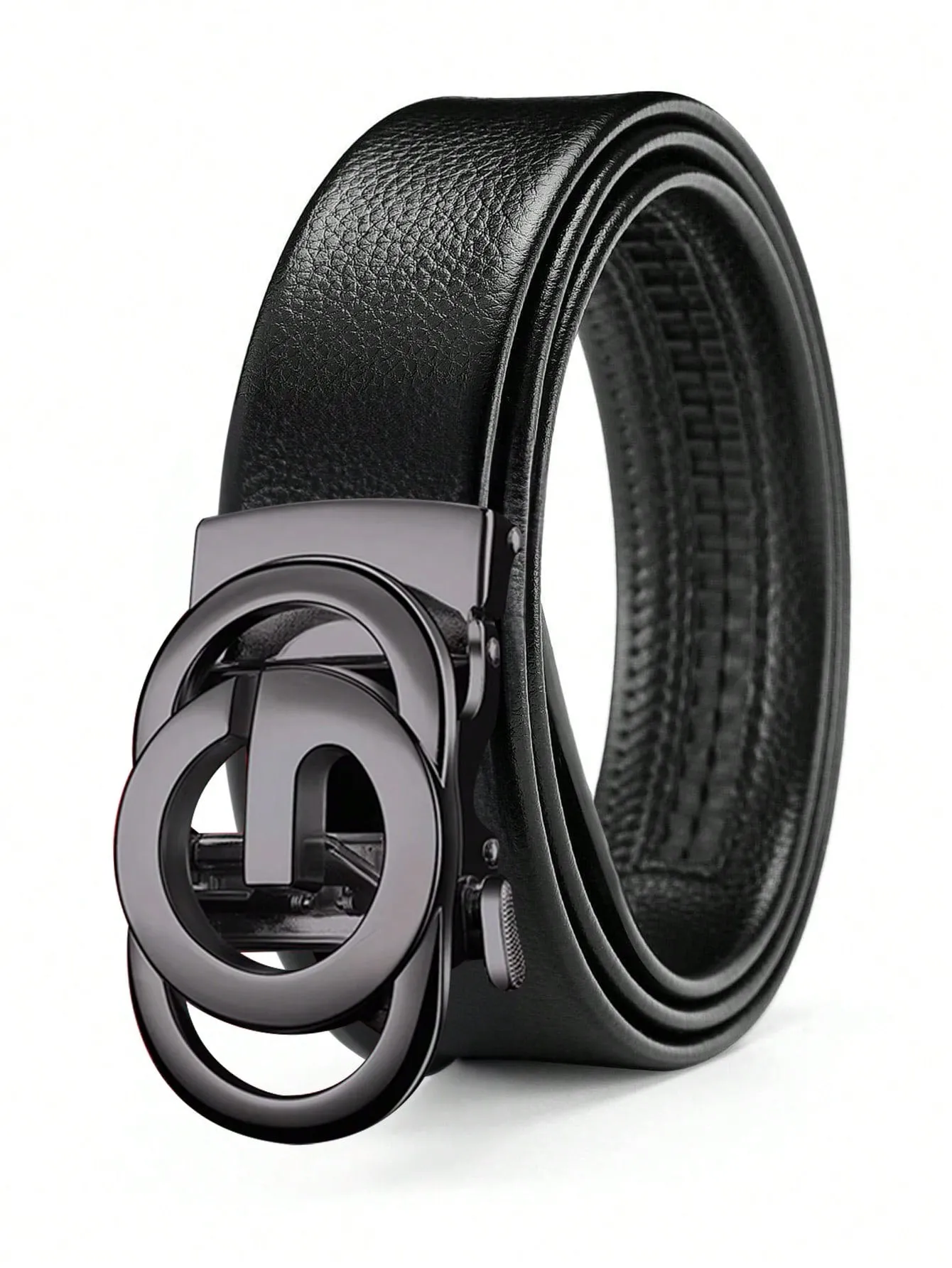 Men's G-letter Automatic Buckle Belt, Casual & Stylish