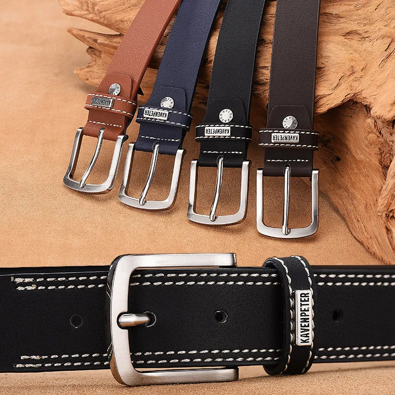 Men's Genuine Leather Cowskin Belt