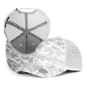 Mesh Snap Back | Ghost Military Camo | SA Shield