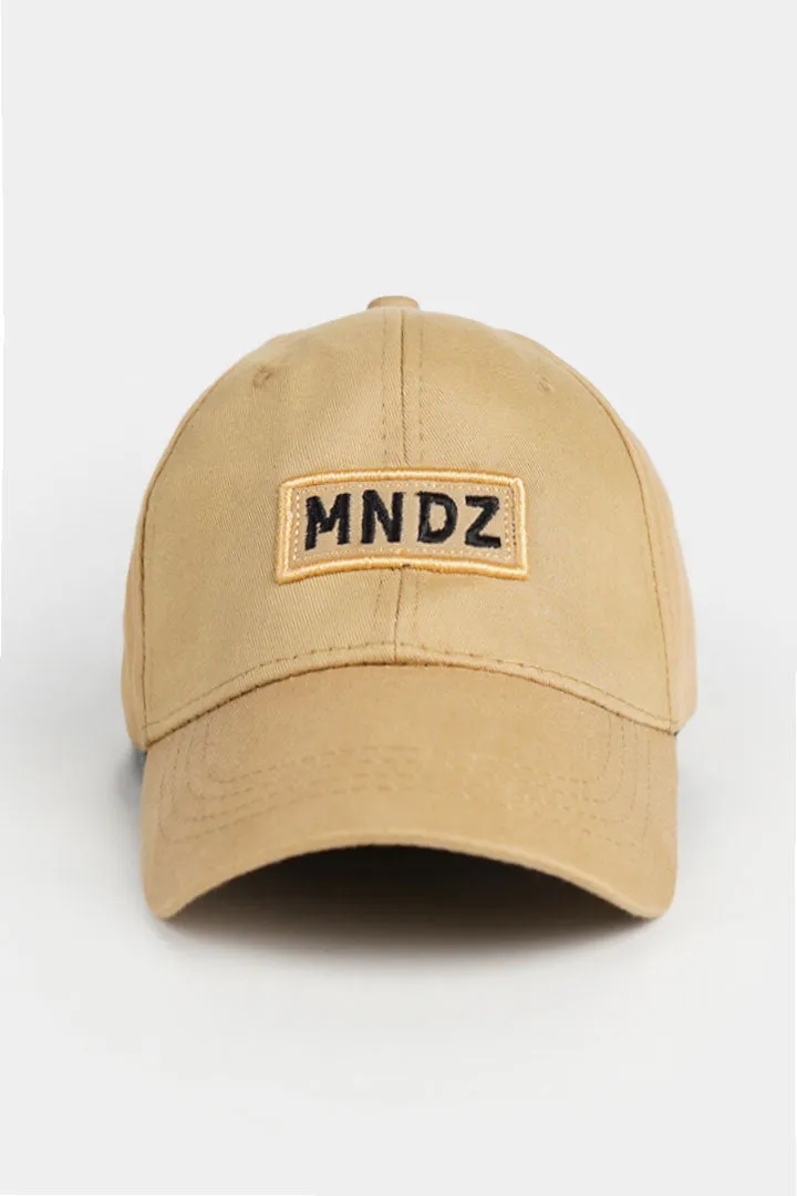 MNDZ Embroidered Cap - Khaki