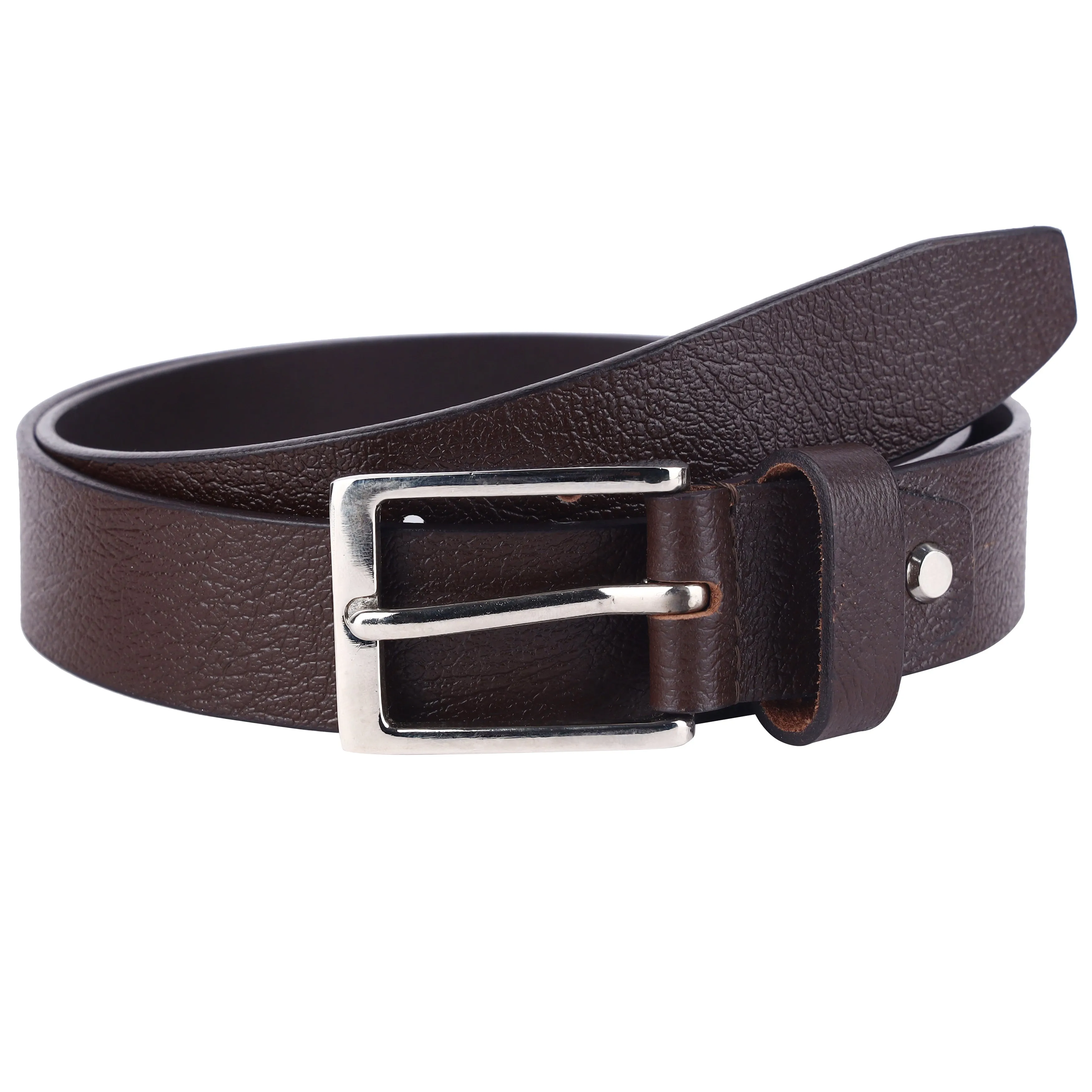 Pure Genuine Leather Belt for Men - Waist up to 46 Inches - Use for Casual/Formal/Office/Regular