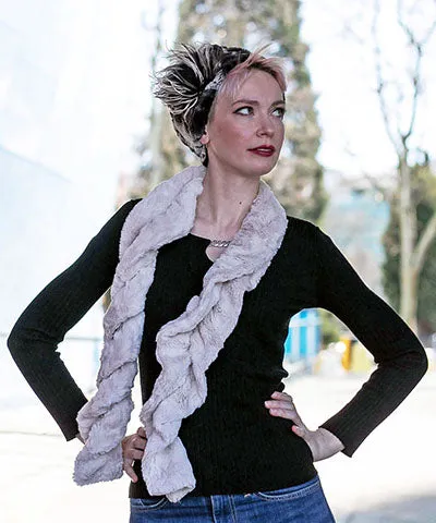 Scrunchy Scarf - Cuddly Faux Furs