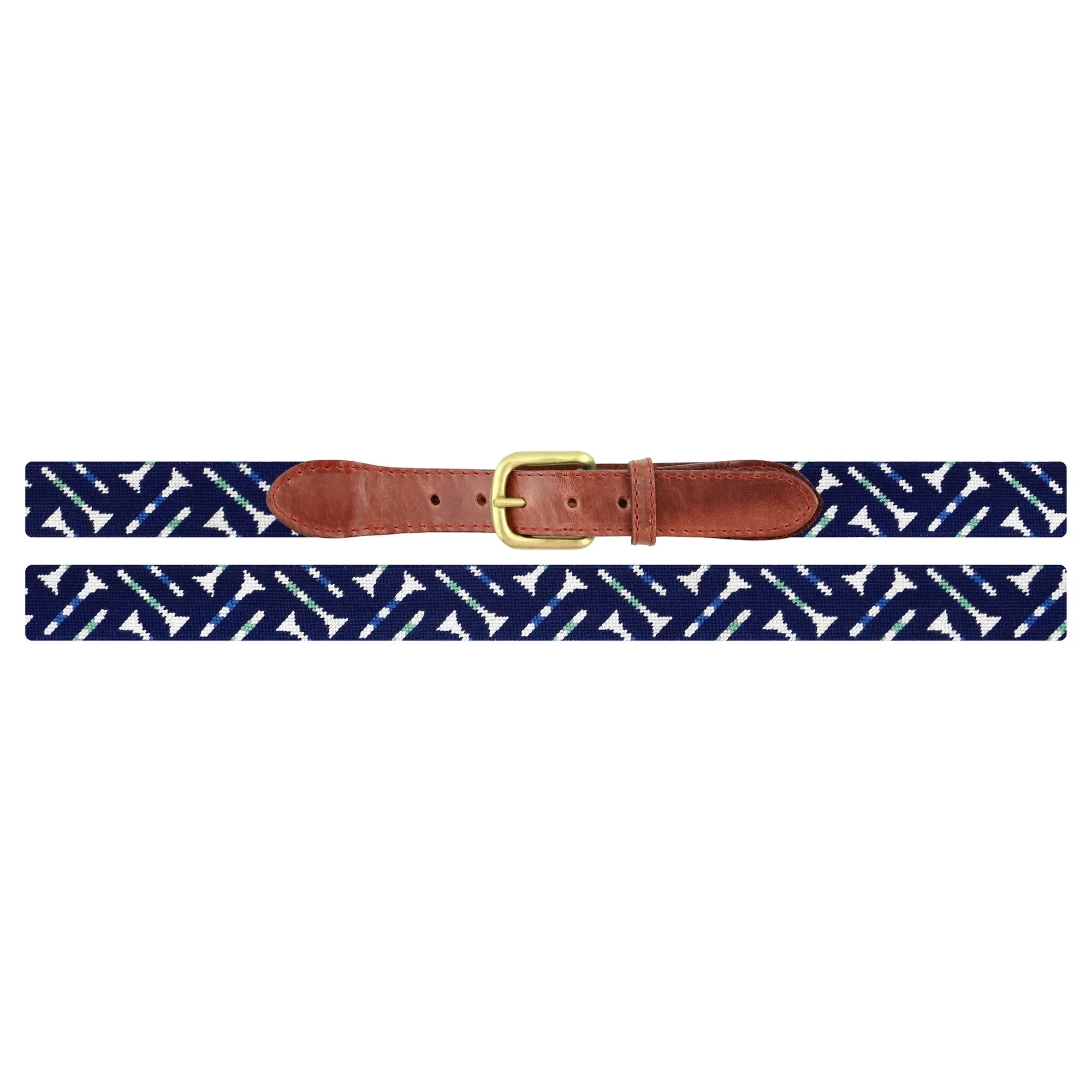 Smathers and Branson Golf Tee Pattern Belt