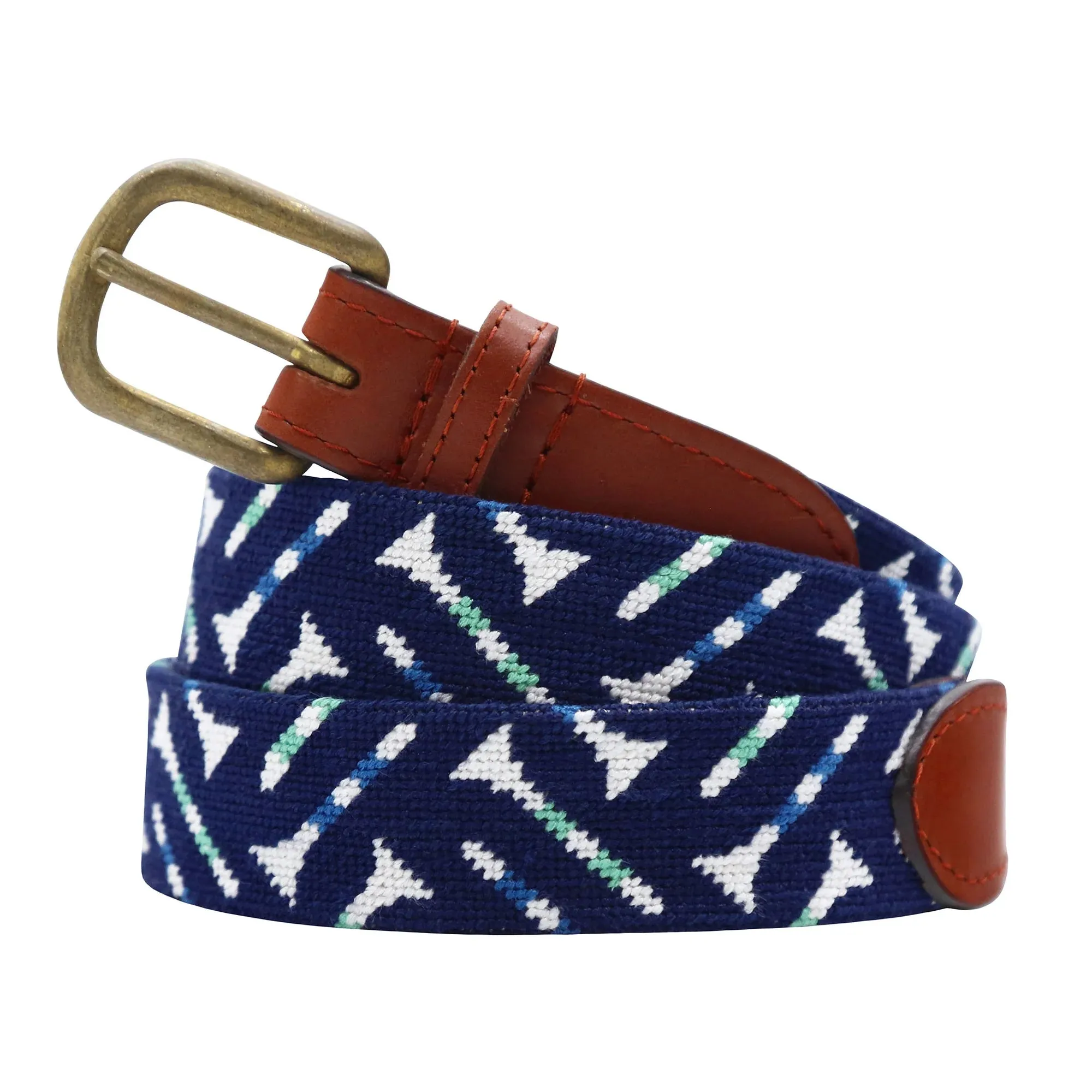 Smathers and Branson Golf Tee Pattern Belt