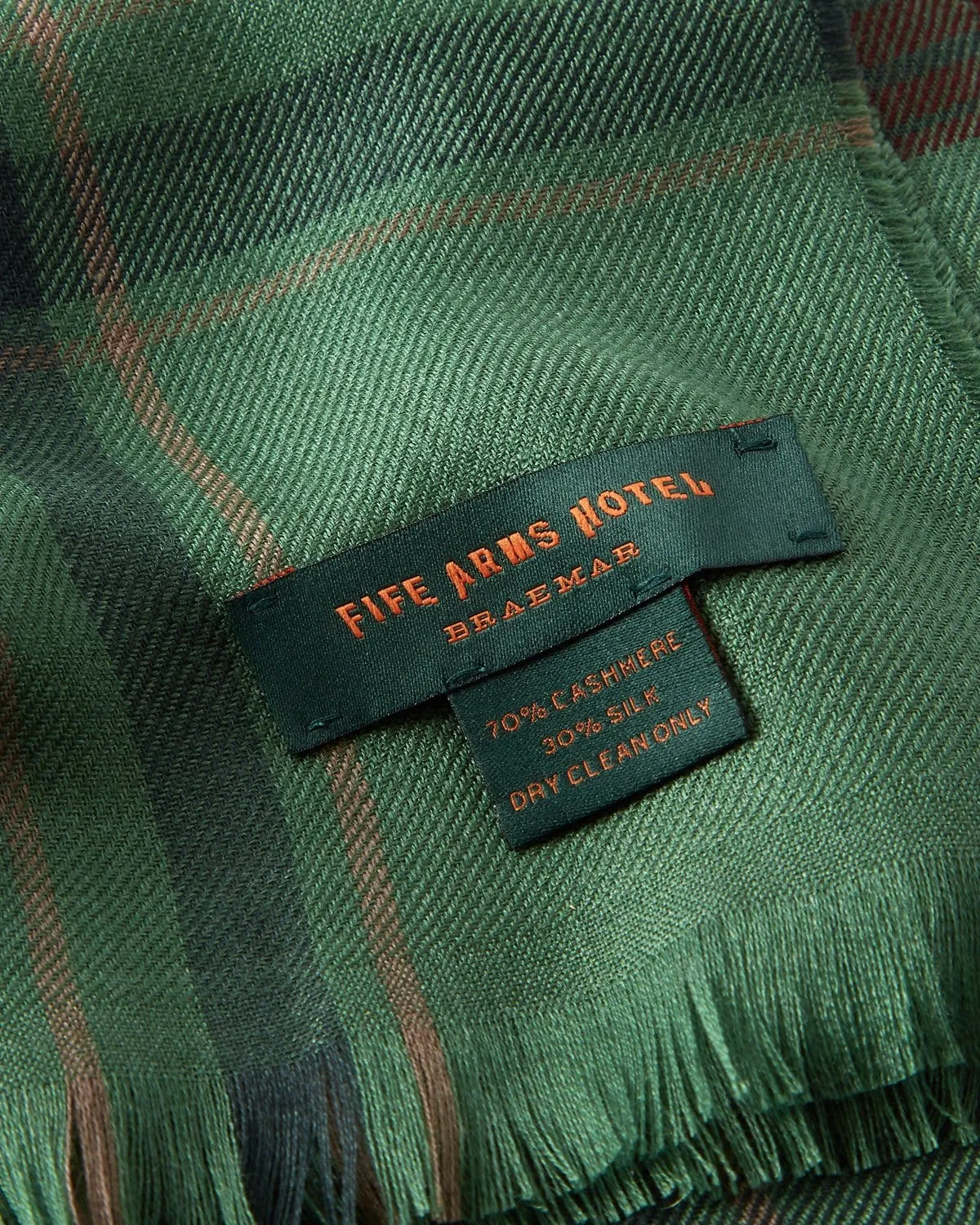 The Fife Arms Tartan Cashmere Silk Stole