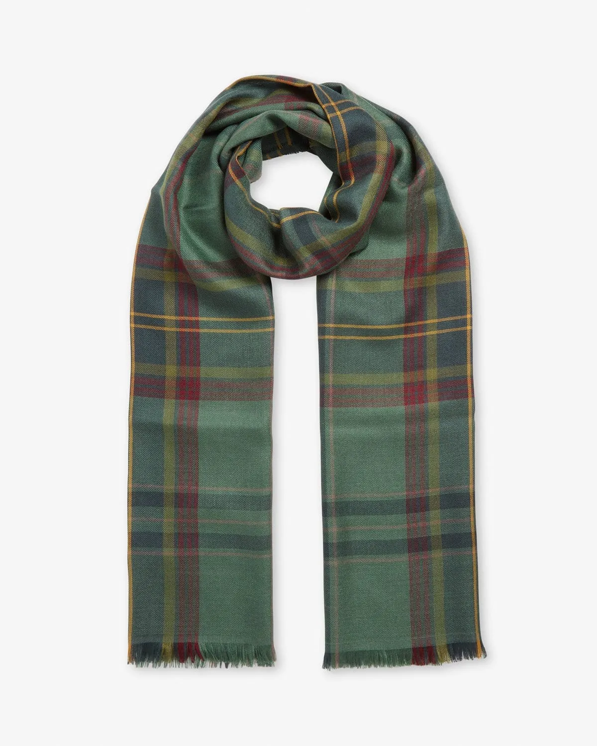 The Fife Arms Tartan Cashmere Silk Stole