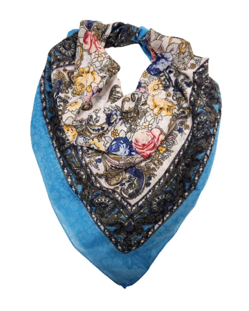 Traditional Polish Folk Head Scarf - Ukrainian Collection