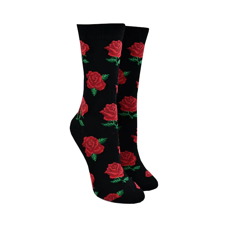 Women's Bamboo Rosy Toes Socks