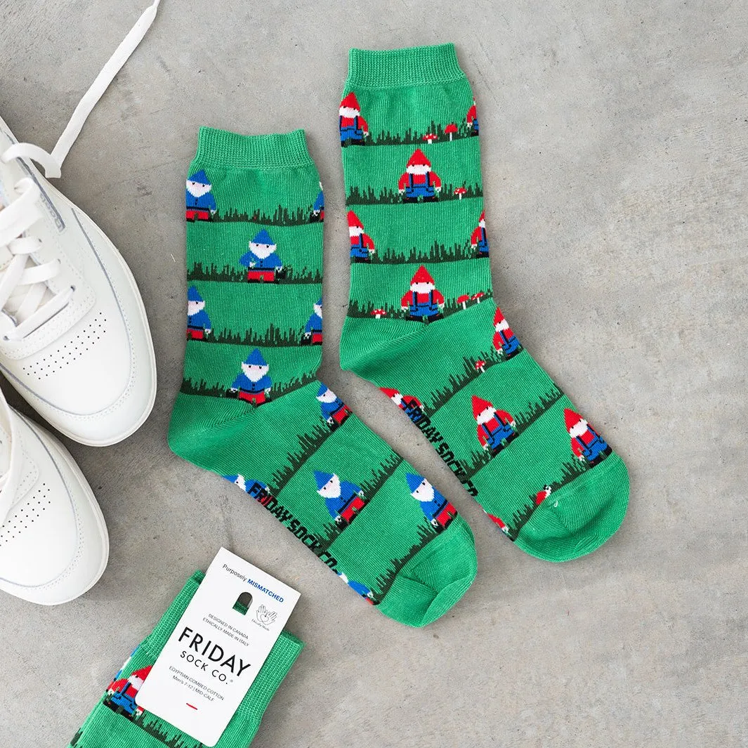 Women's Garden Grandpa Gnomes Socks