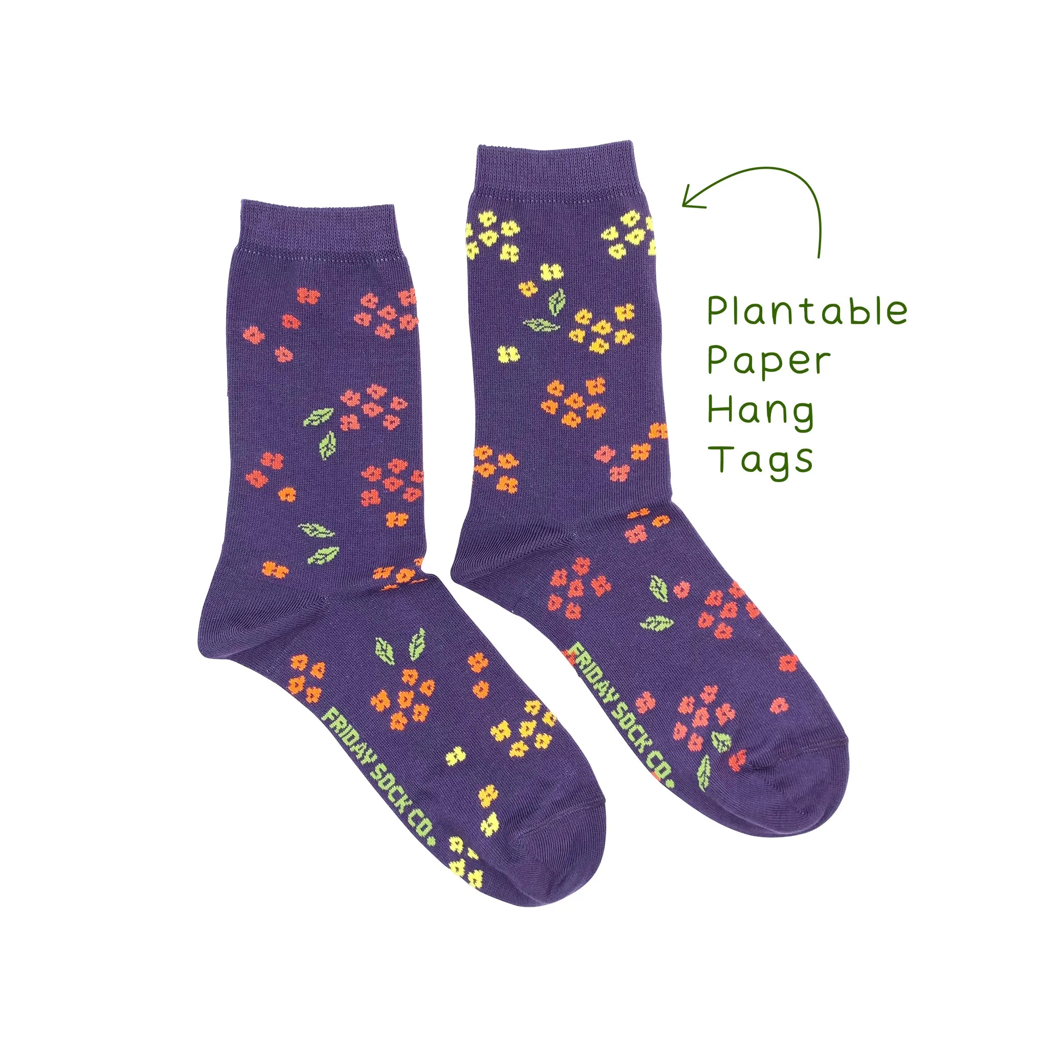 Women's Ombre Floral Socks