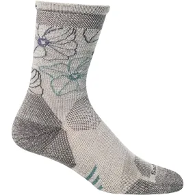 Women's Sockwell Petal Power Crew Socks 15-20 mmHg Natural